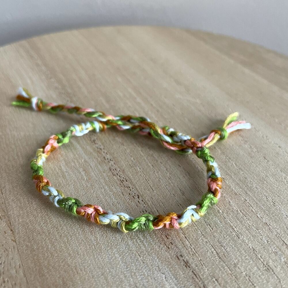 Yelena Bracelet anklet trendy comfortable tie embroidery thread woven giftā